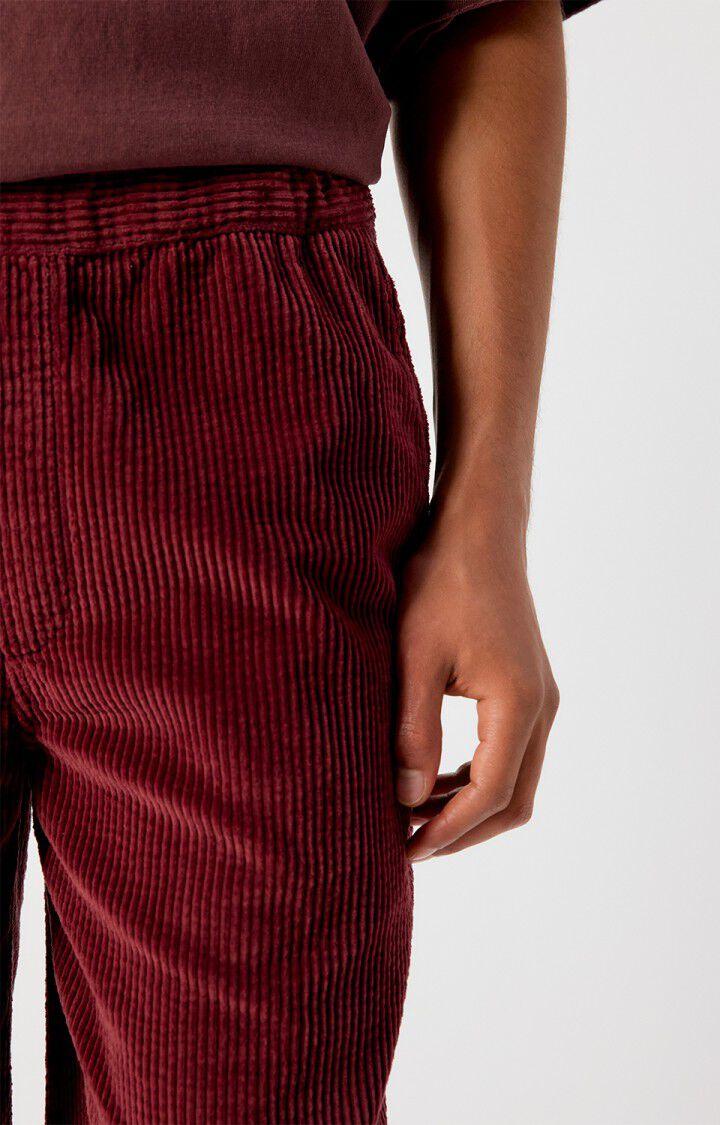 American Vintage Padow Jogginghose Vintage Acerola Herren weinrot